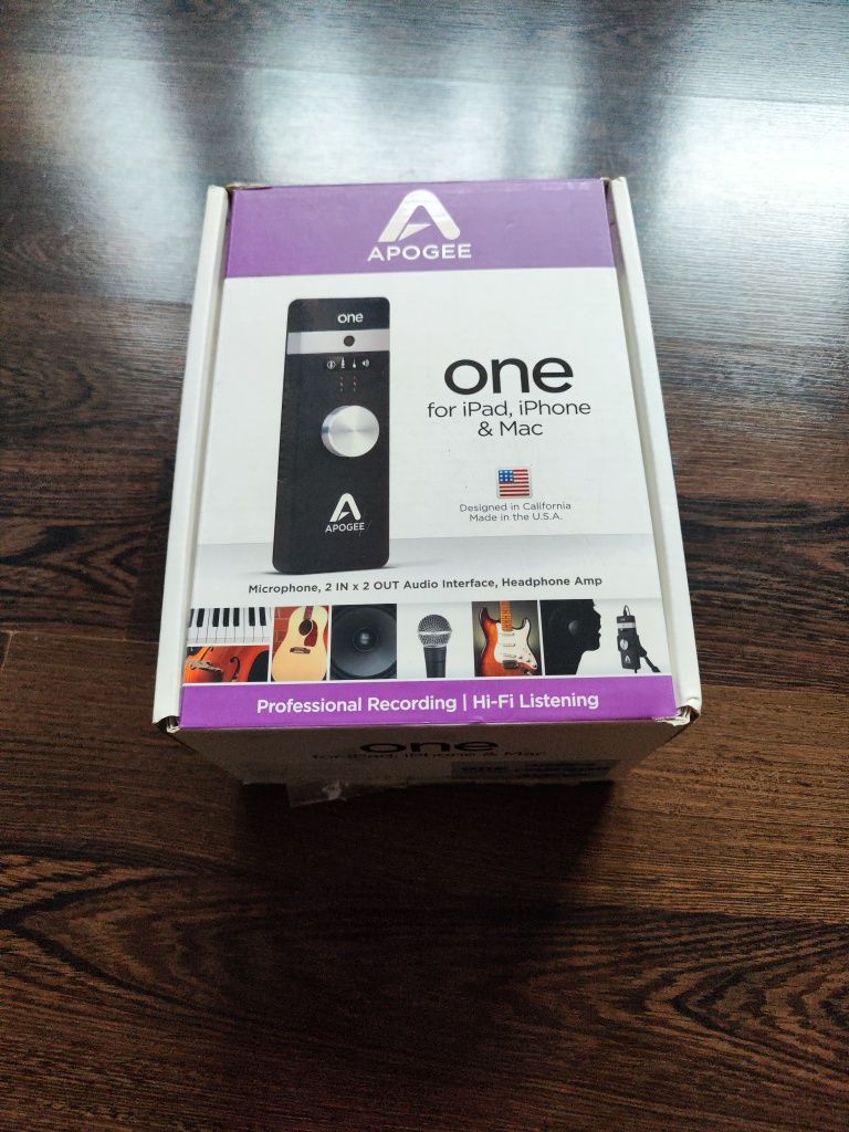Apogee One for iPhone, iPad and Mac
