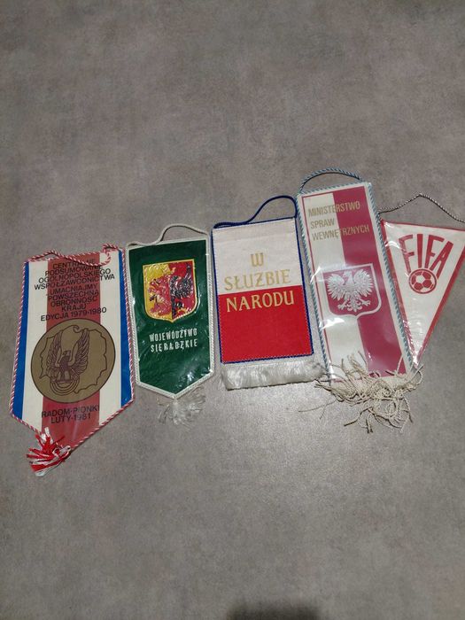 Proporce proporczyki PRL MO SB MSW ZSMP Obrona Cywilna FIFA Real