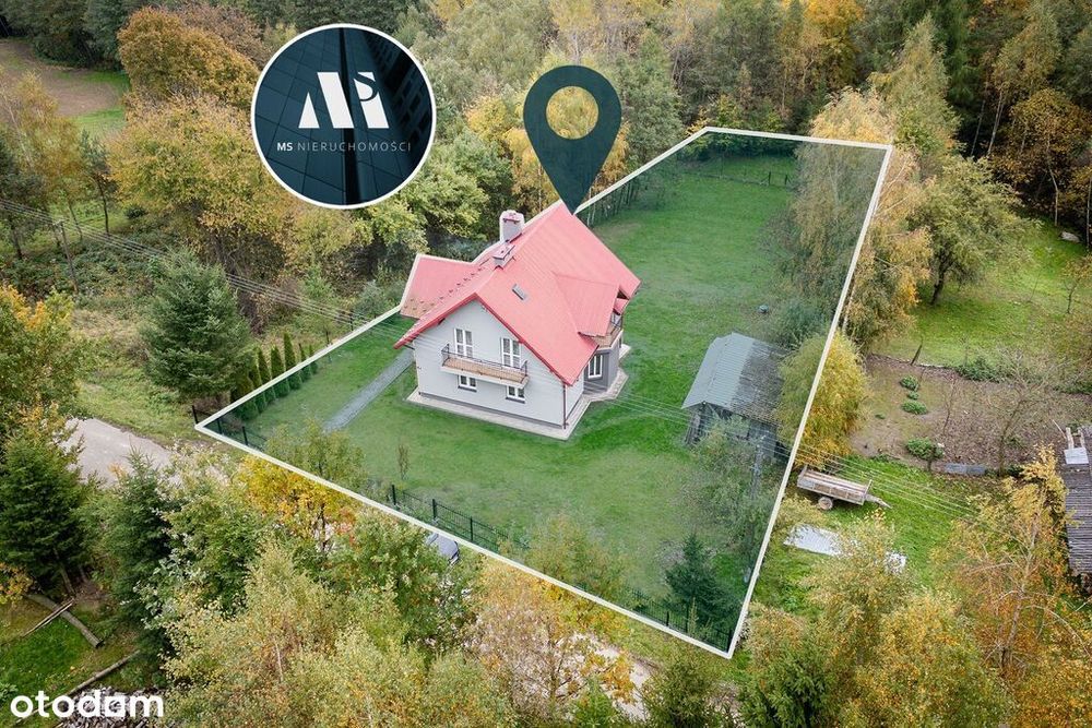 Dom wśród lasów – Brzeżawa, 125 m², działka 24 ar