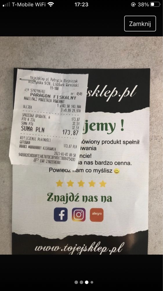 Nawilżacz powietrza Powermat
