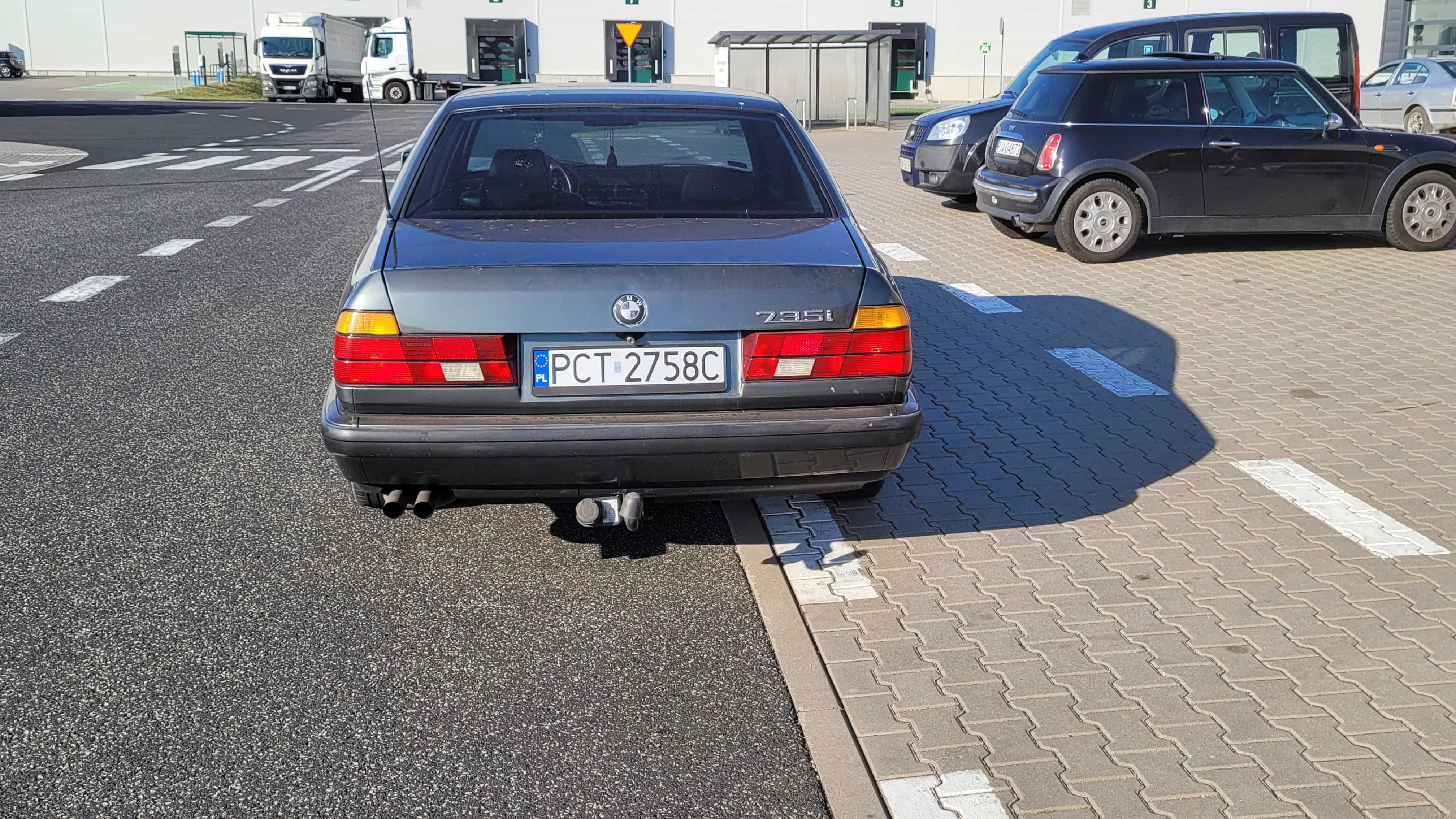 BMW e32 735i felgi ac schnitzer, instalacja gazowa