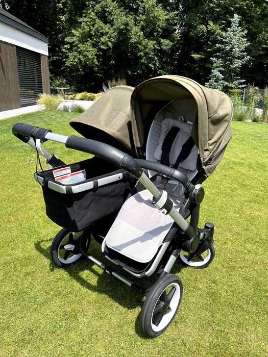 Bugaboo Donkey Duo połączenie modelu 3 i 5 (maaaaasa dodatków)