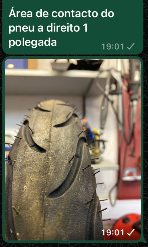 Roda frente completa para projecto de classica   50cc  racing