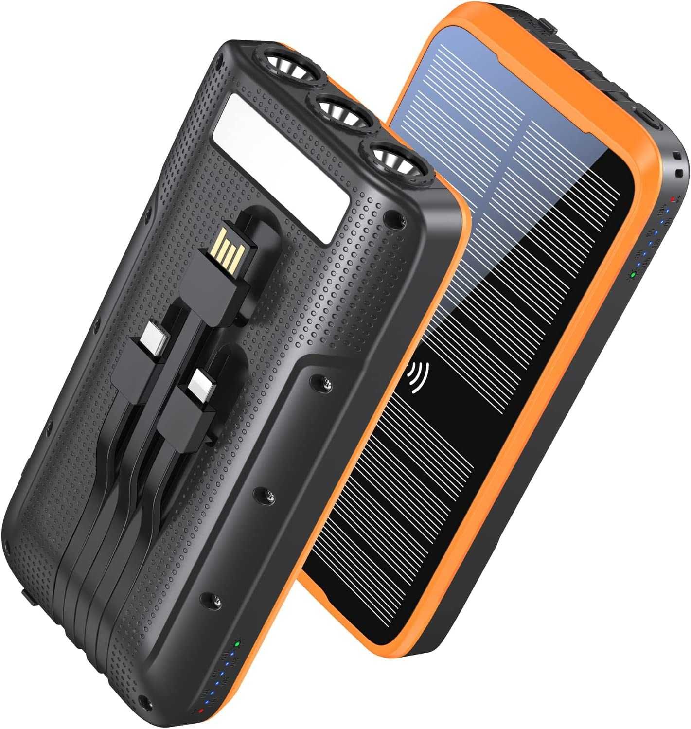 Портативний павербанк для IPhone та Android Power Bank K6 Pro 43800mAh