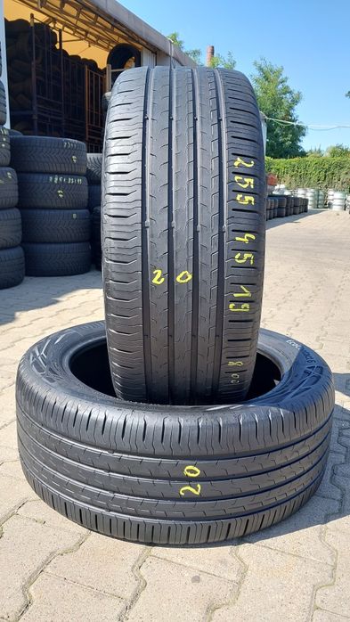2x Continental EcoContact 6 255/45 R19 V XL 104V