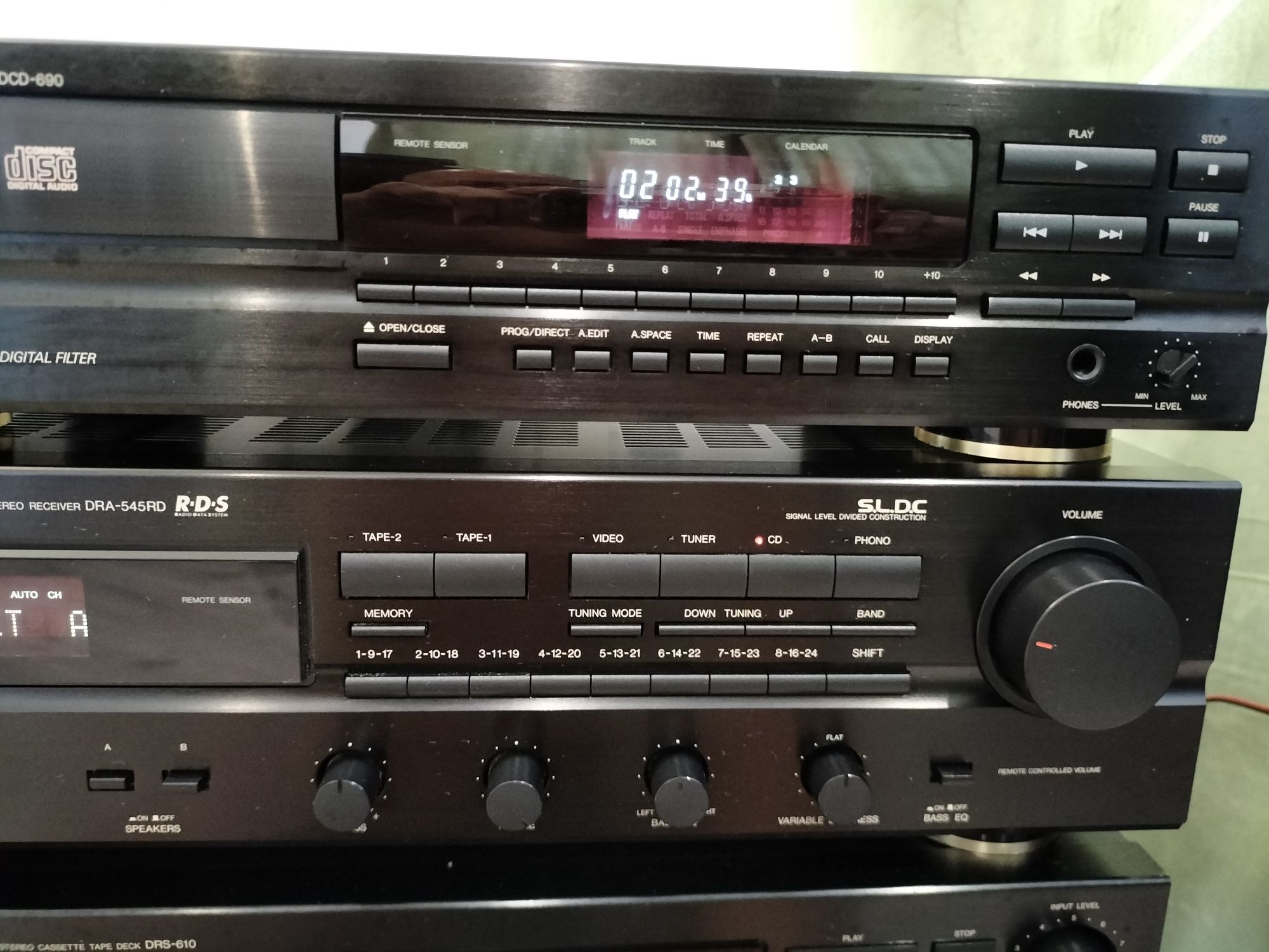 Wieża Denon RDS DRA-545RD