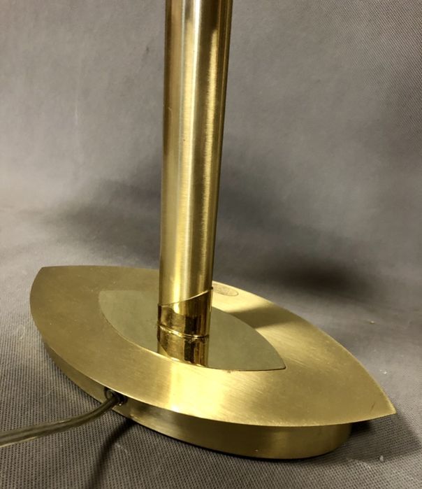 Elegancka złota lampa gabinetowa lata 90 te