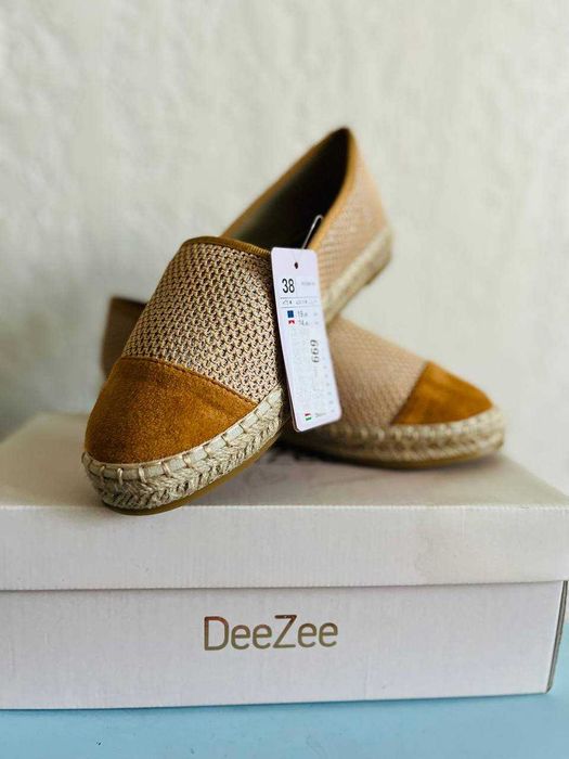 Балетки р.38 (24 см) Эспадрильи Слипоны Тапочки Балетки весенние