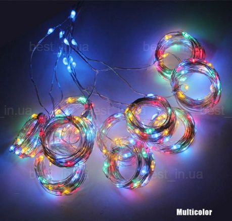 Гірлянди LED роса з пультом 3*2м 10-20м