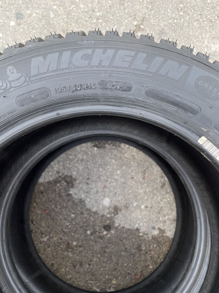 Opony Michelin 195/60r16 Alpin A4 - 2 sztuki Zimowe Nowe DOT