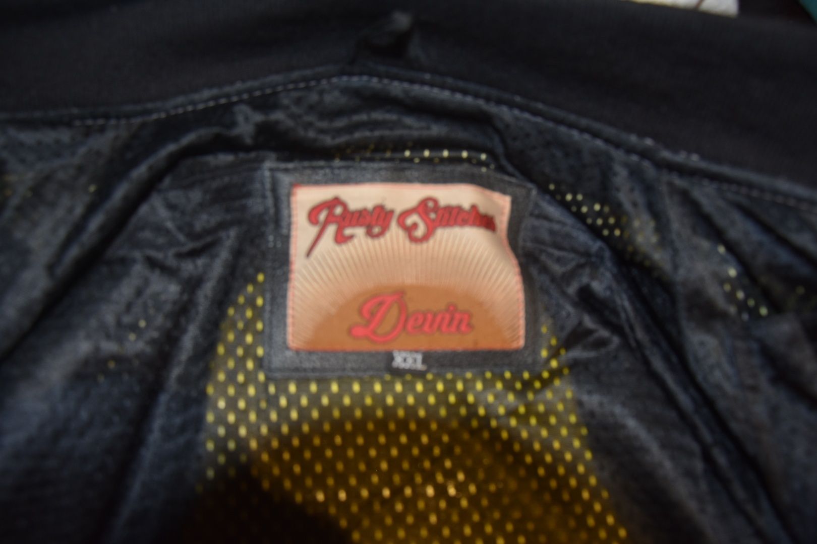 Casaco Moto Rusty Stiches