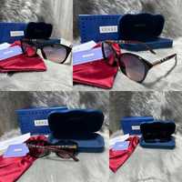 Damskie okulary przeciwsłoneczne marki Gucci nowość szybka dostawa