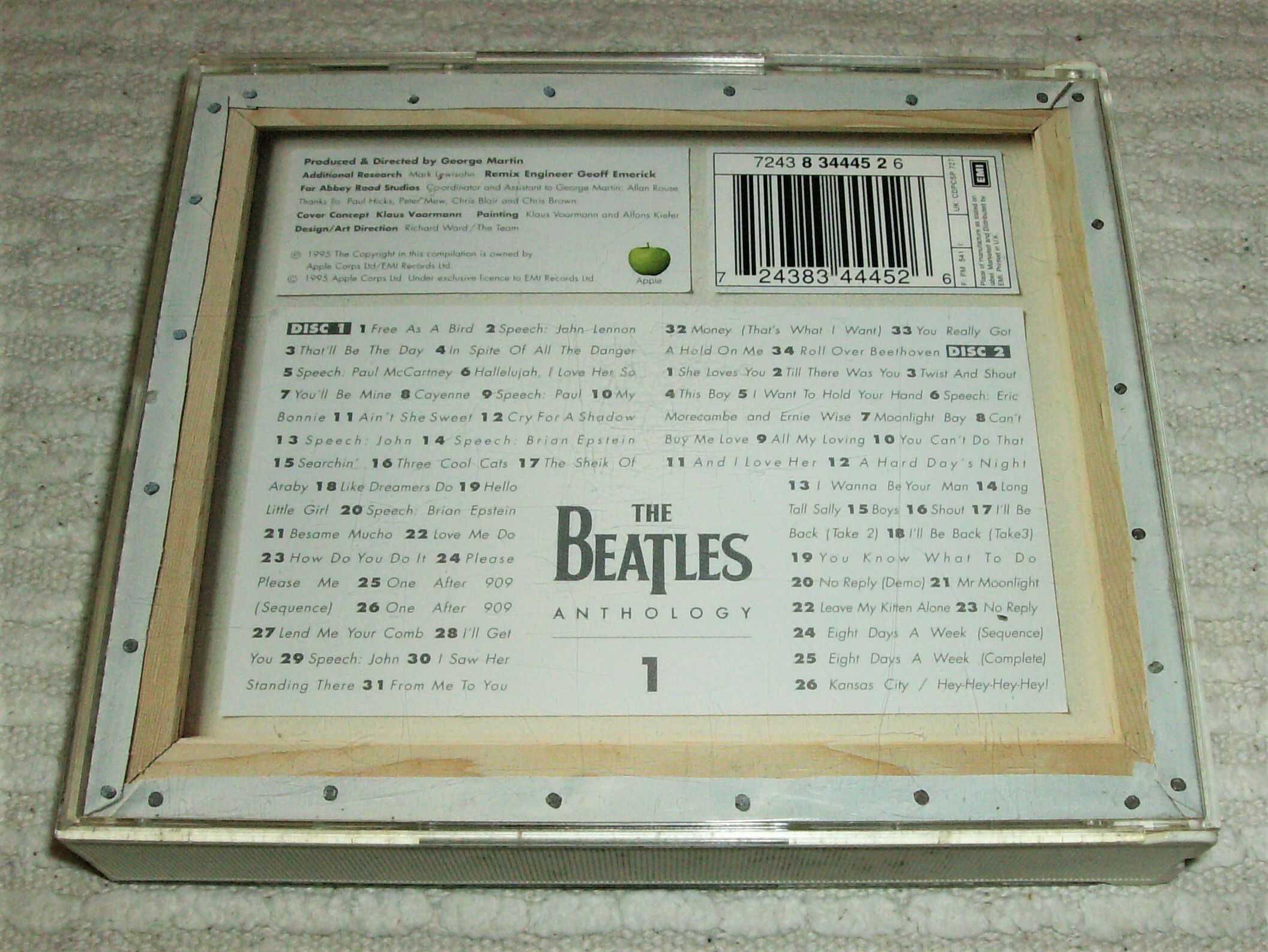 THE BEATLES - ANTHOLOGY-VOL I, II e III  (CDs DUPLOS)