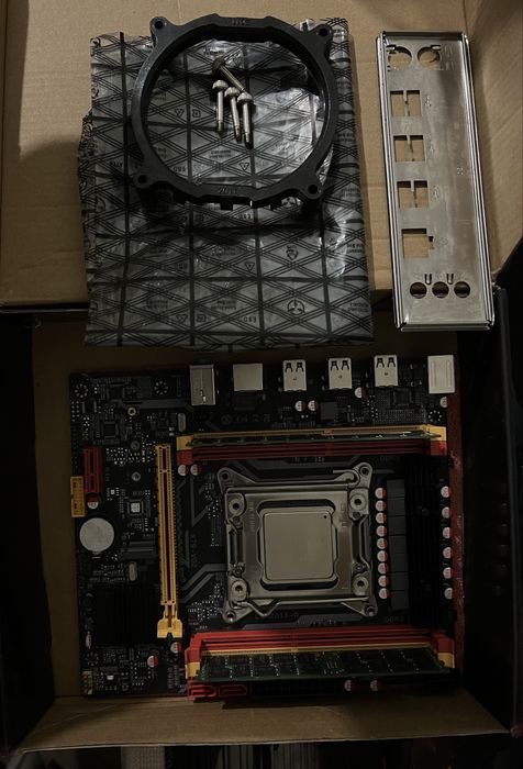 Комплект x79 LGA 2011 - Xeon 2680v2 - 16ГБ ОЗУ