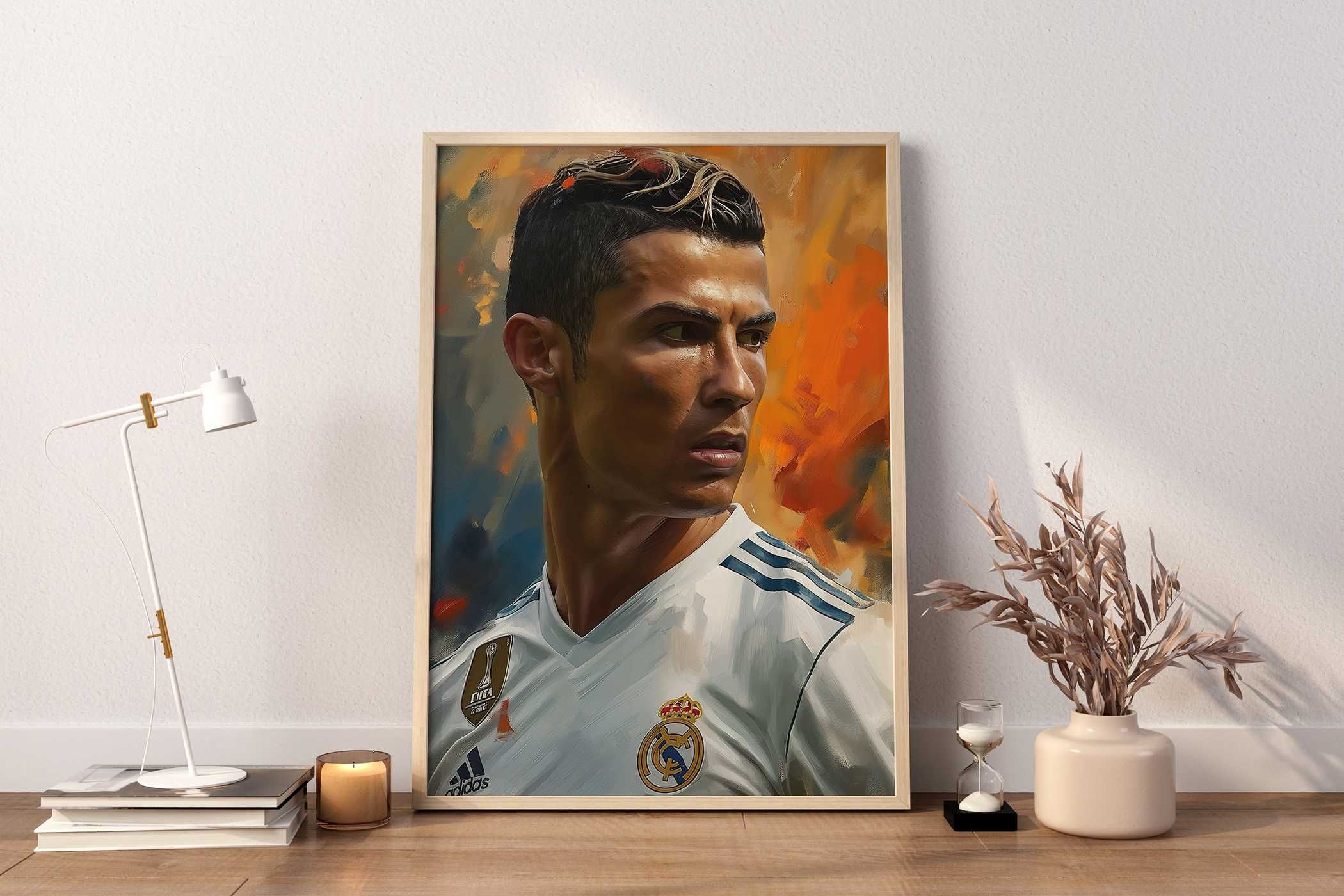 Cristiano Ronaldo Real Madryt plakat A3