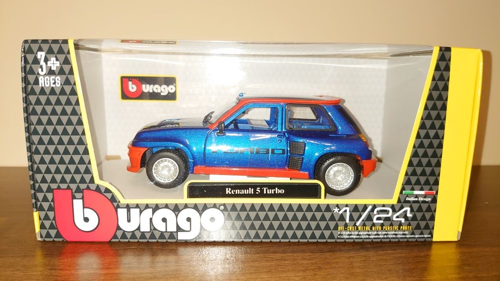 Bburago Renault 5 w skali 1:24 Burago