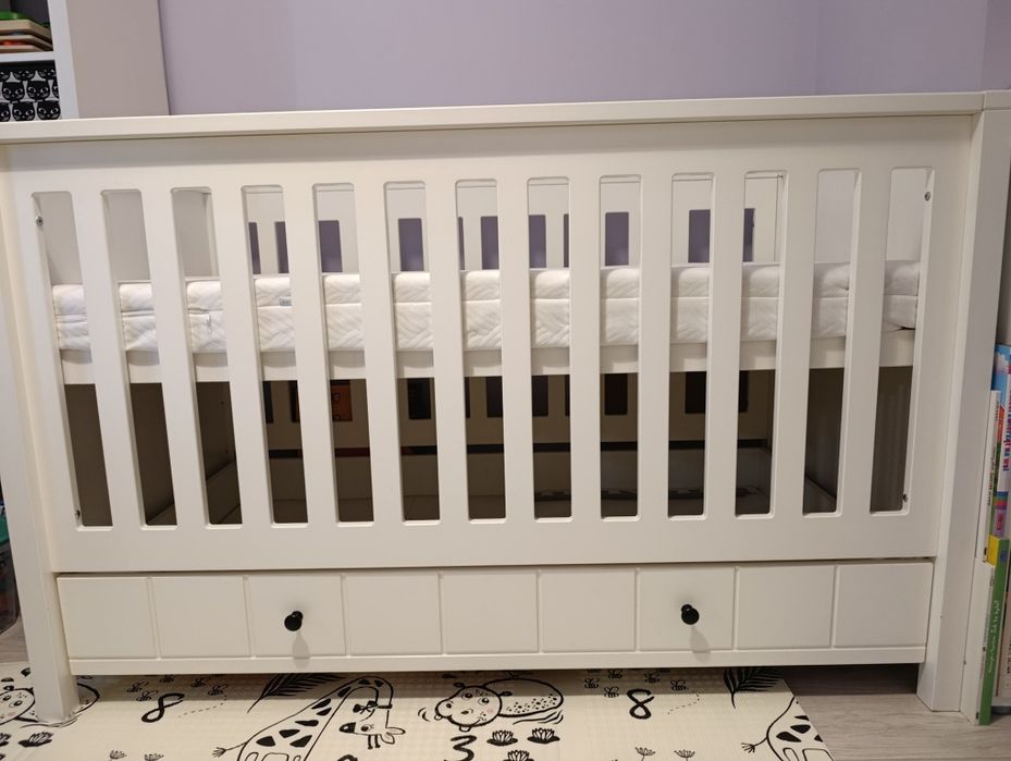 Allpin łóżeczko 140x70 z funkcją tapczanika