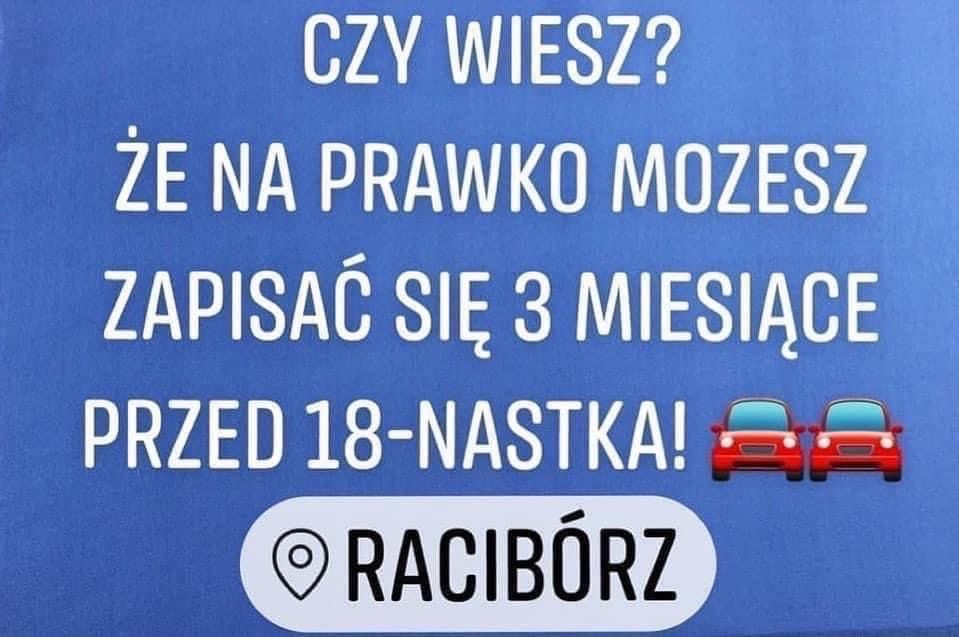 Kurs prawa jazdy kat. B Egzamin naszym samochodem RATY 0%