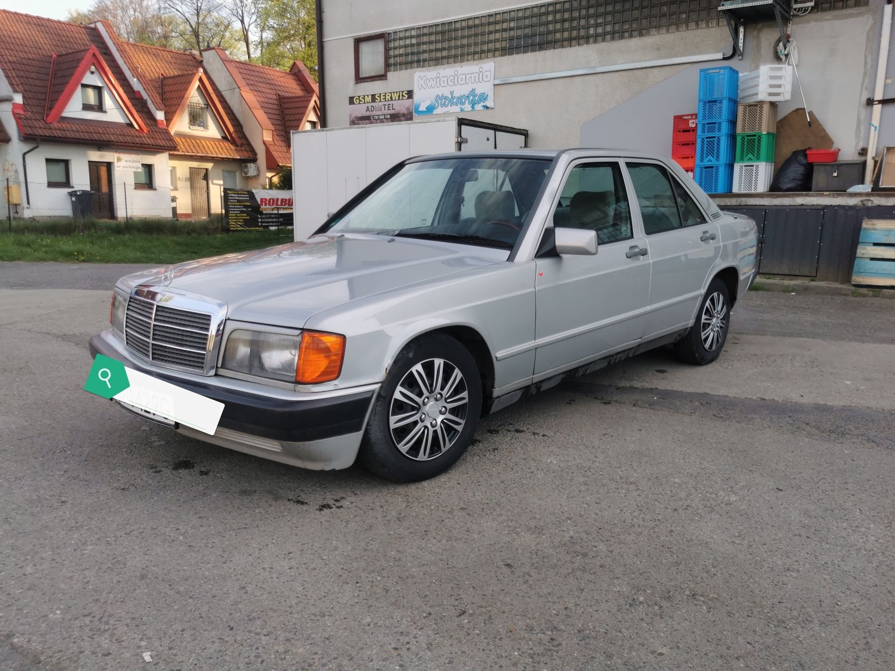 Mercedes 190 benzyna 2.0 automat