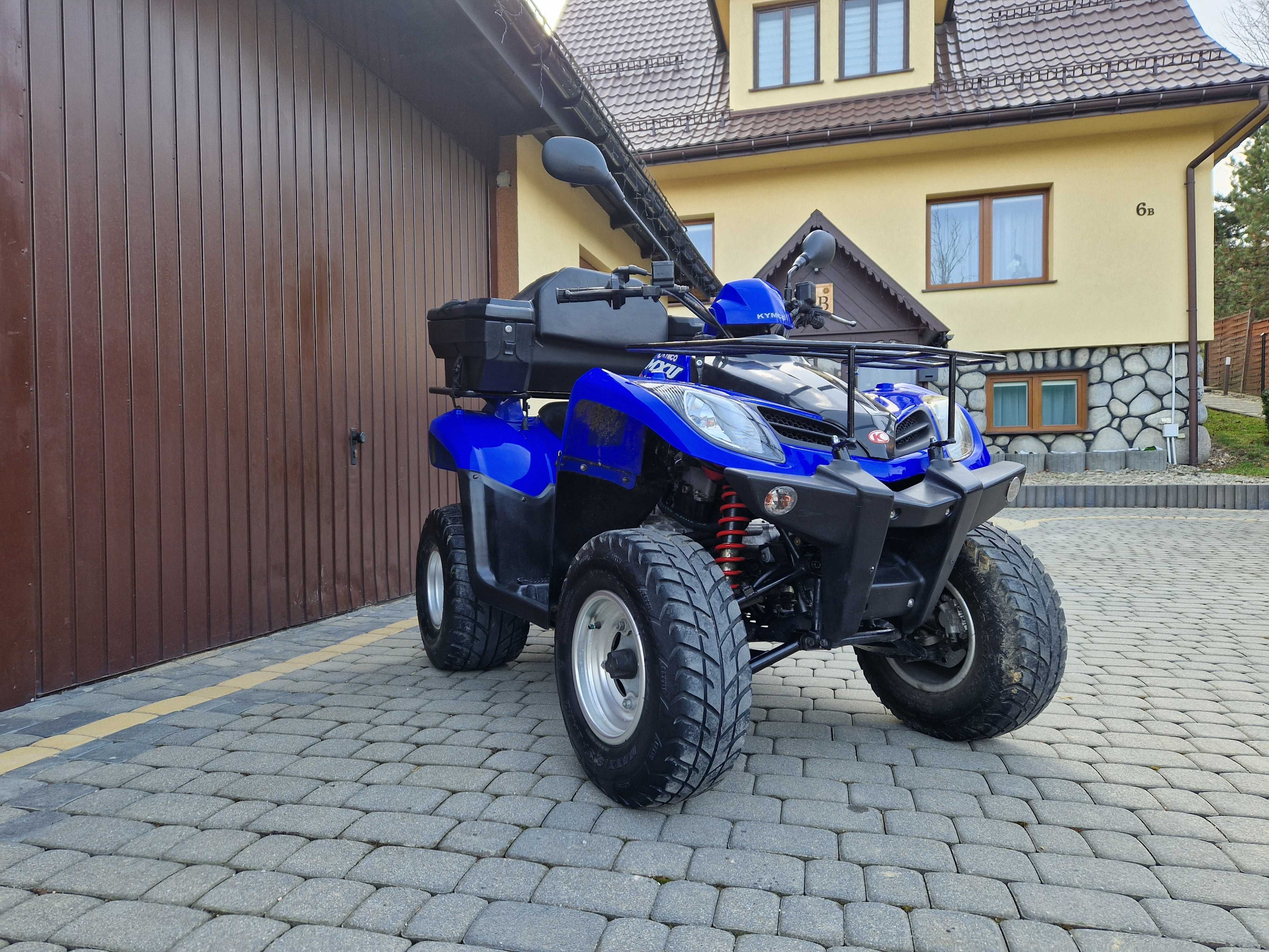 Quad Kymco MXU 250 Zarejestrowany ,kufer, hak