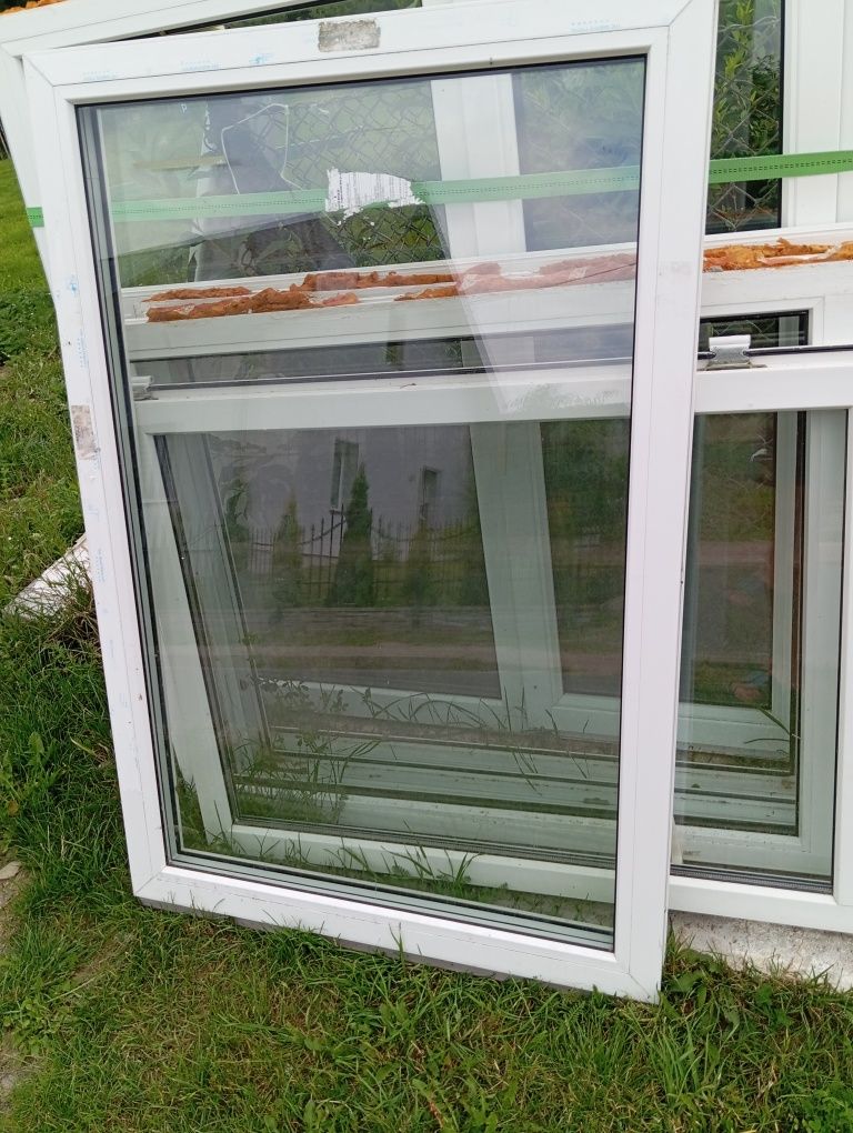 Okno, fix, witryna PVC 3 szybowa