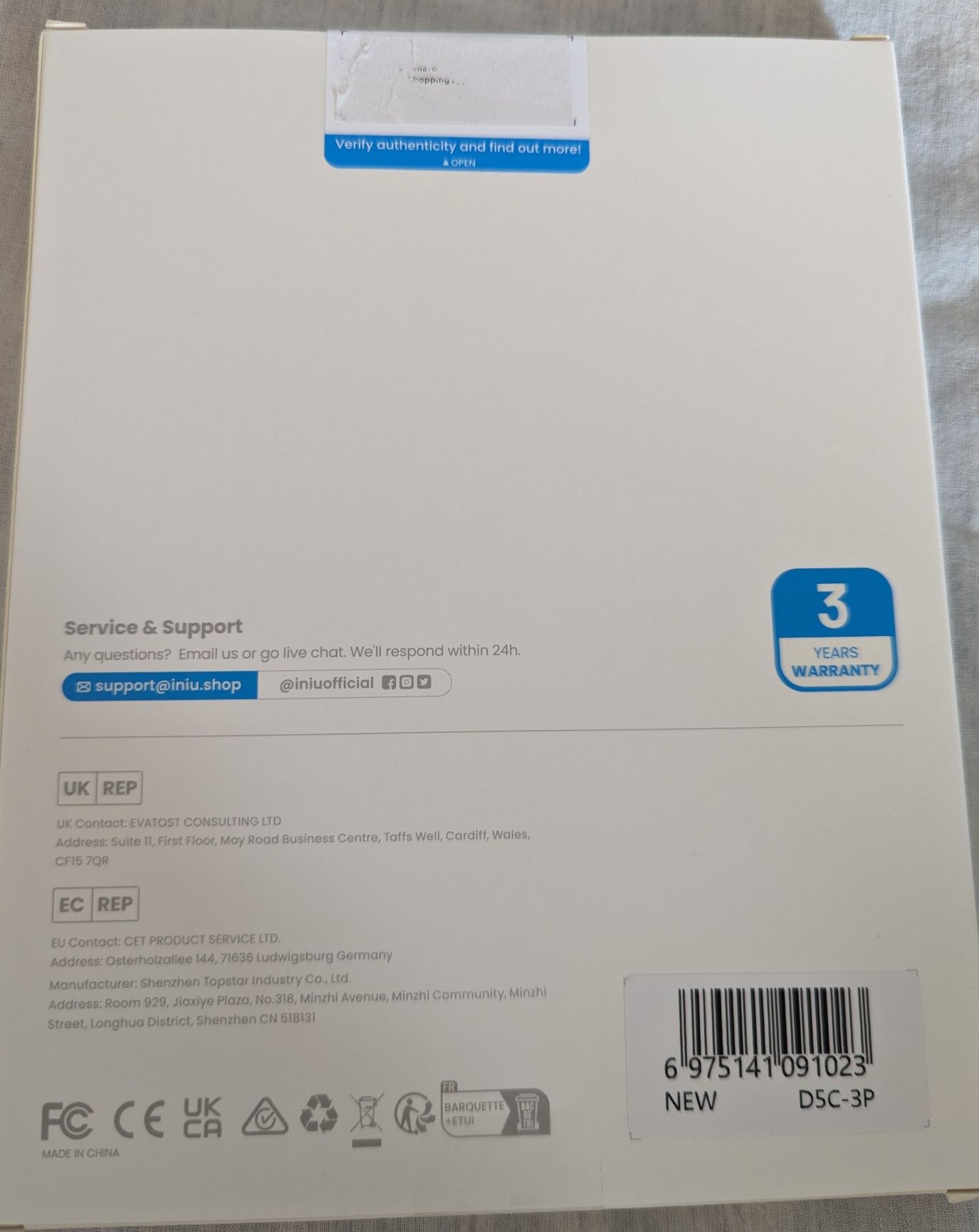 Kable do ładowania typu C   ( 3pack )