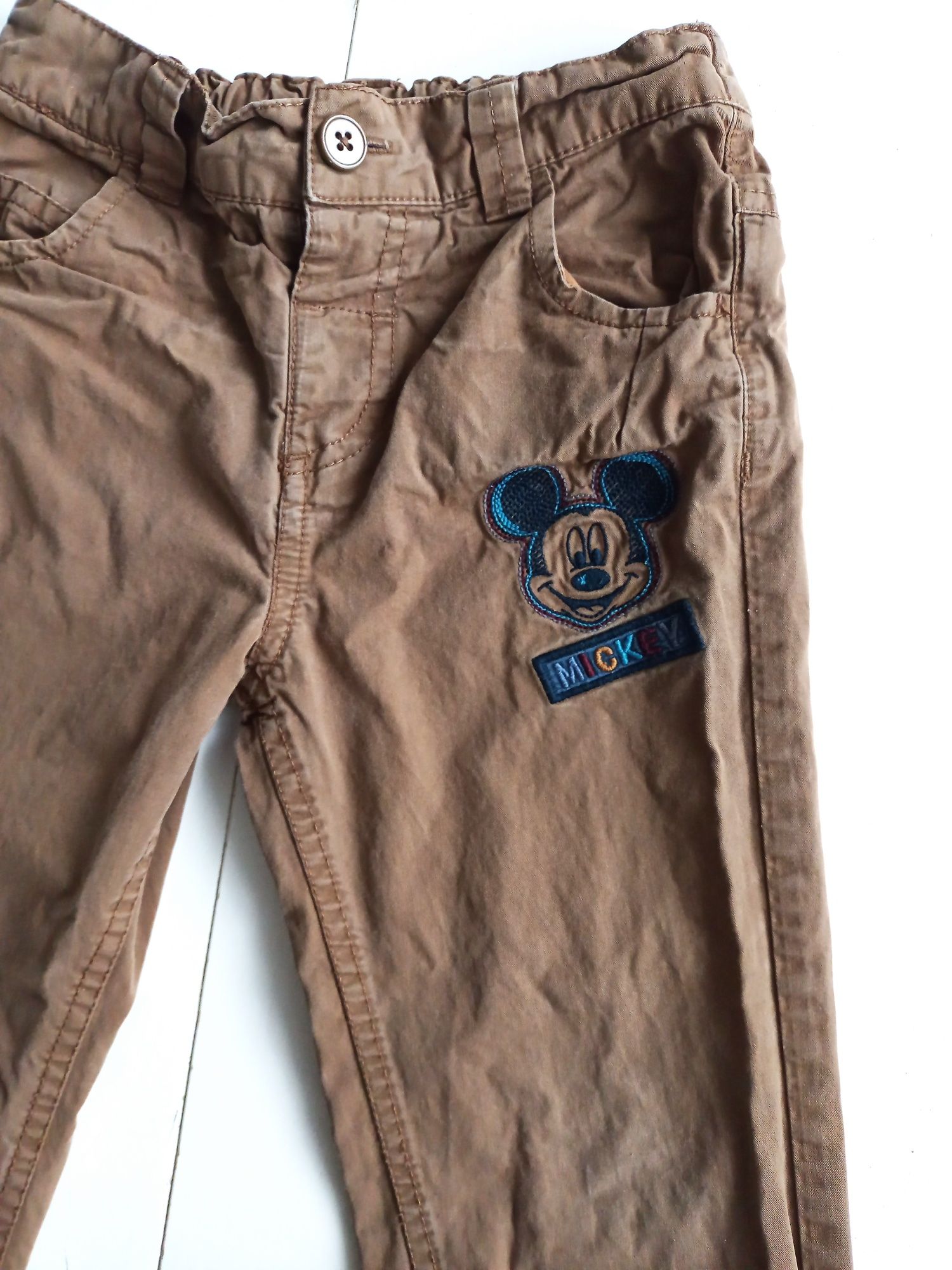 Spodnie Matalan Disney 2-3lata 92-98cm 24-36msc Myszka Mickey #1406