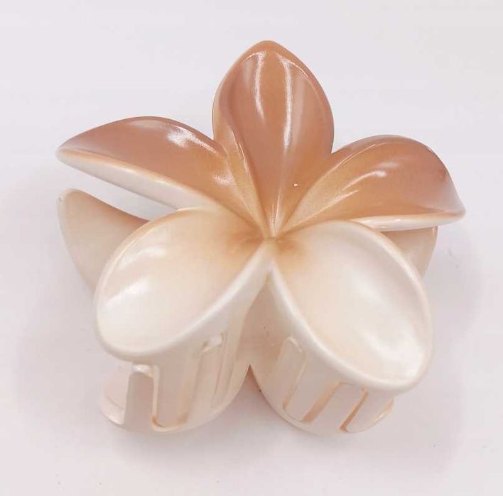 KLAMRA KWIAT szczęka duża SPINKA do włosów kwiatek HAWAJSKA klamra9