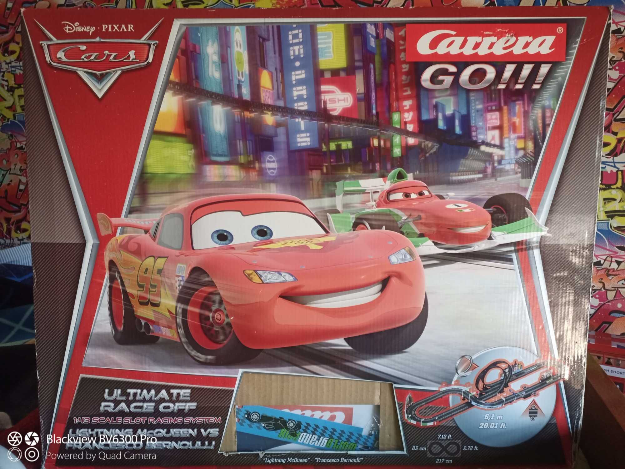 Pista de carros Disney Pixar Cars