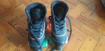 Patins 4 rodas, Marca Oxelo, cor preta, n. 35