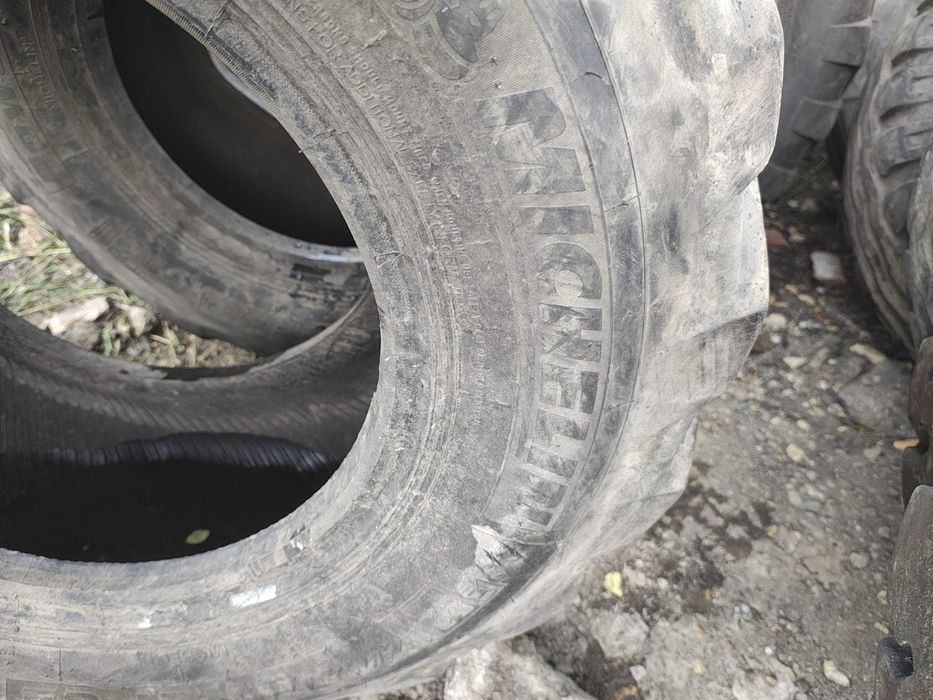 Opony przemysłowe 340/80-18 Michelin koparko ładowarka JCB Cat Case