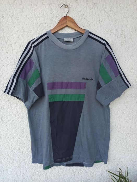 Футболка Adidas vintage retro S Адидас винтаж