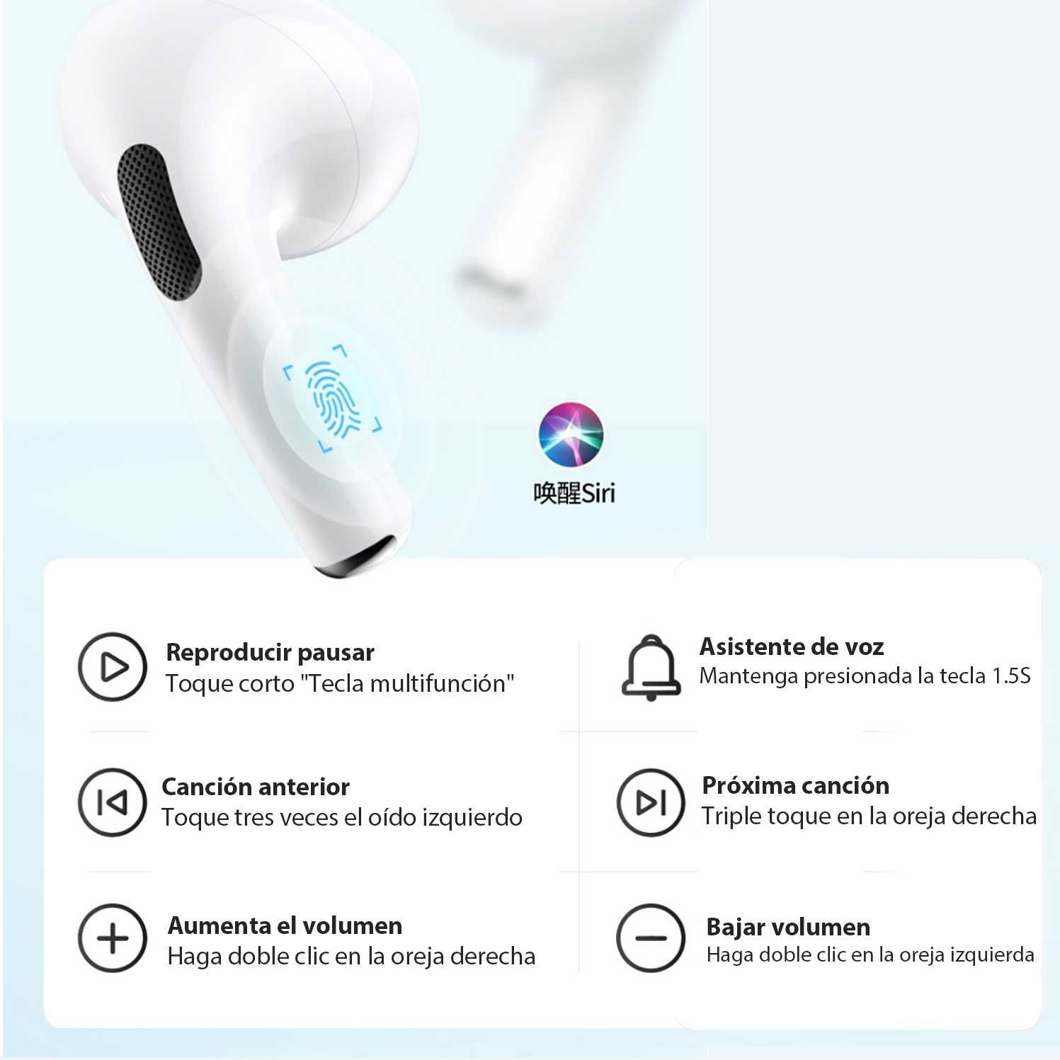 Phones Lenovo Bluetooth 5.0 - Redução Ruído - Longa Duração da Bateria