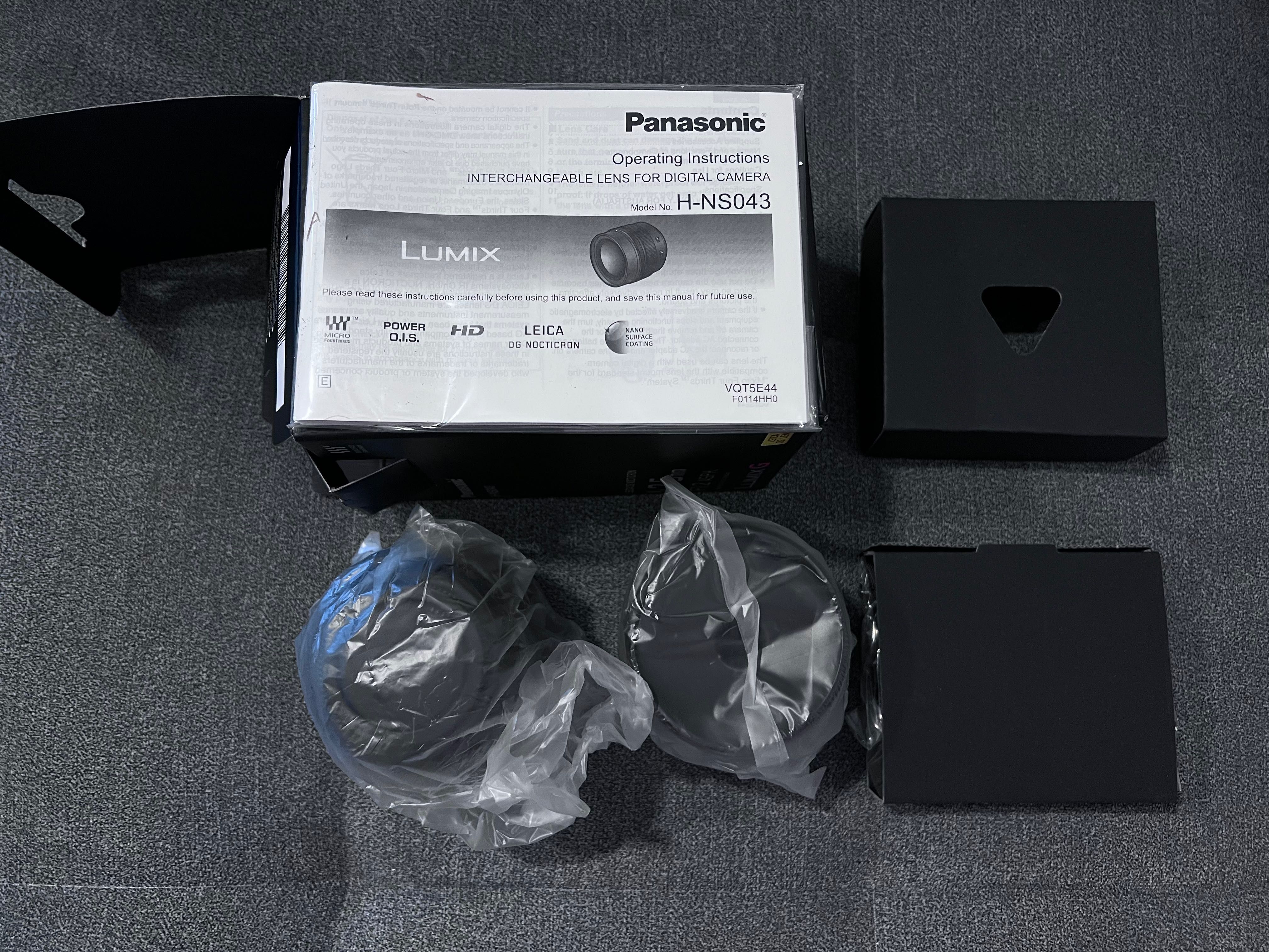 Panasonic 42.5mm F/1.2 ASPH POWER O.I.S. LEICA DG NOCTICRON H-NS043