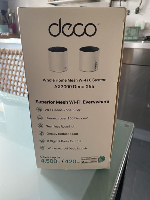 Deco AX3000 superior mesh wi-fi nova