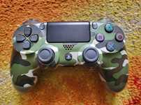 Oryginalny Pad PS4 Playstation 4 SONY Zielony Camo V2 - Stan BDB