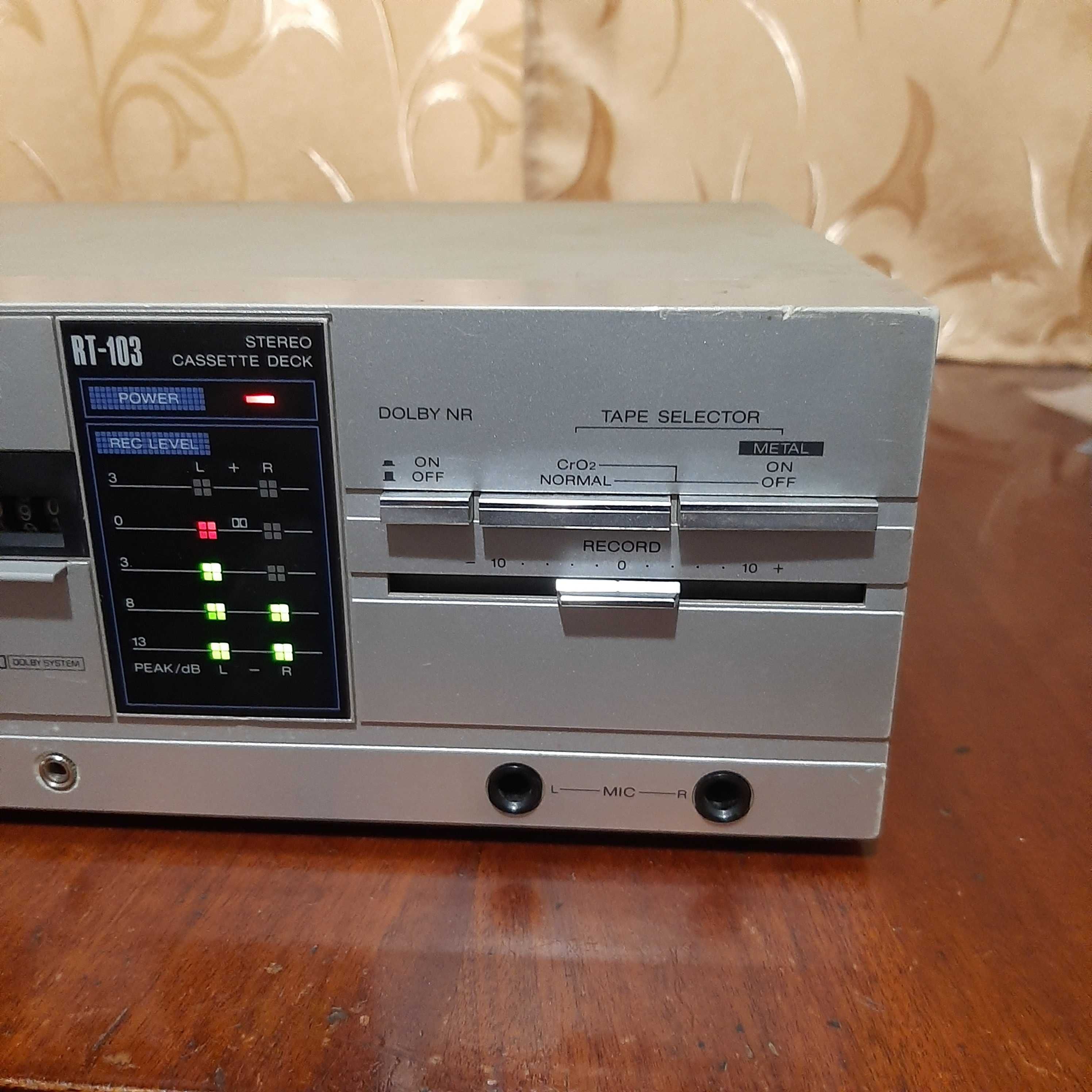 Кассетная дека Шарп Sharp rt 103h