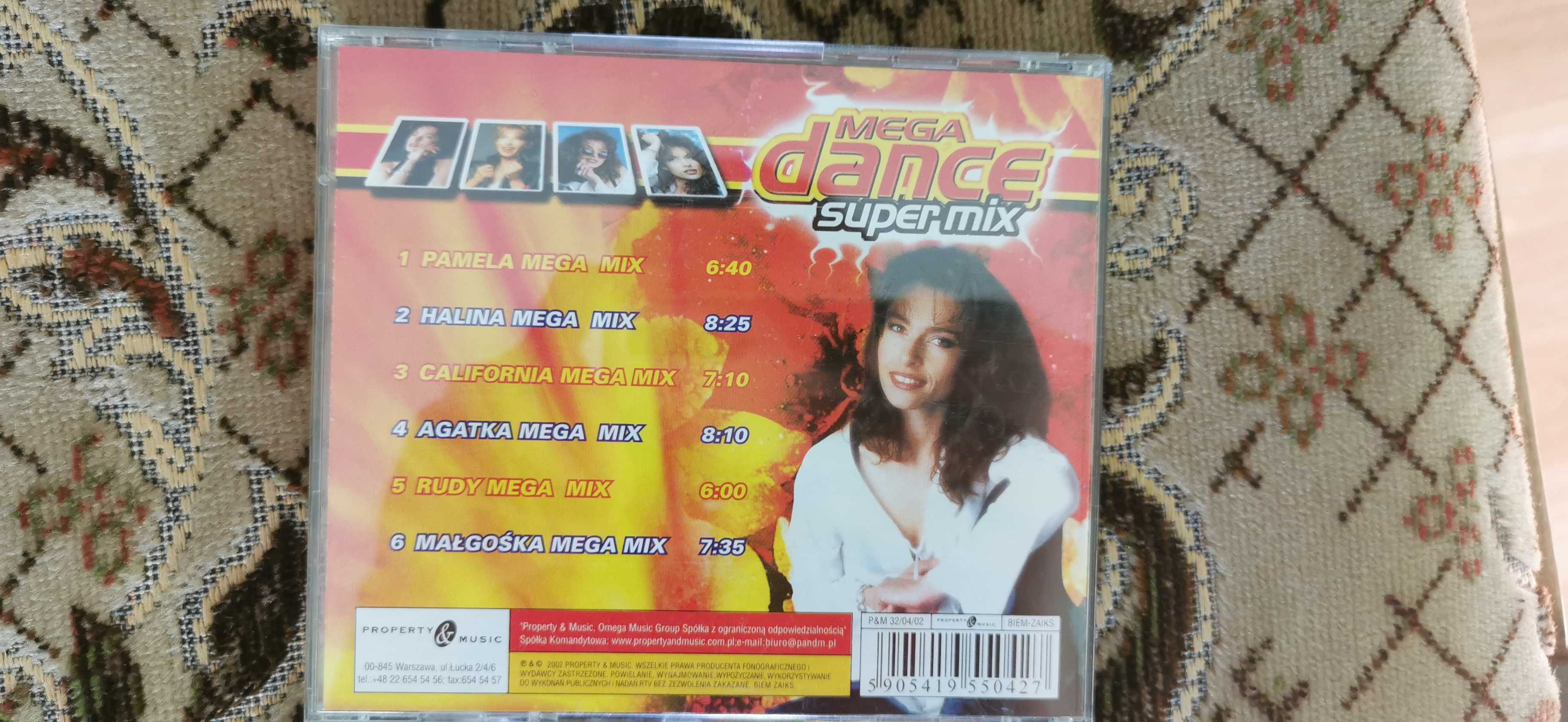Magda Durecka - Mega dance super mix - CD 2002 CD