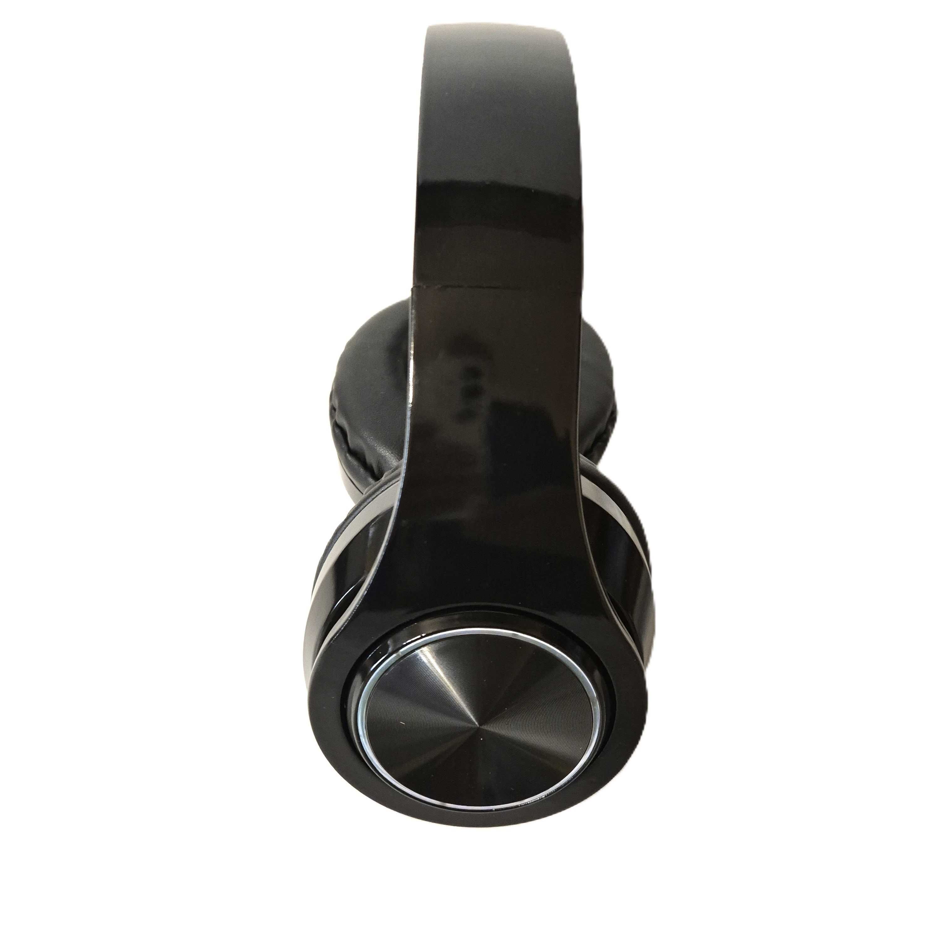 Słuchawki B39 - LED bezprzewodowe bluetooth czarne