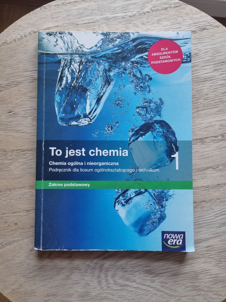 Podręcznik to jest chemia 1 - Stan bardzo dobry