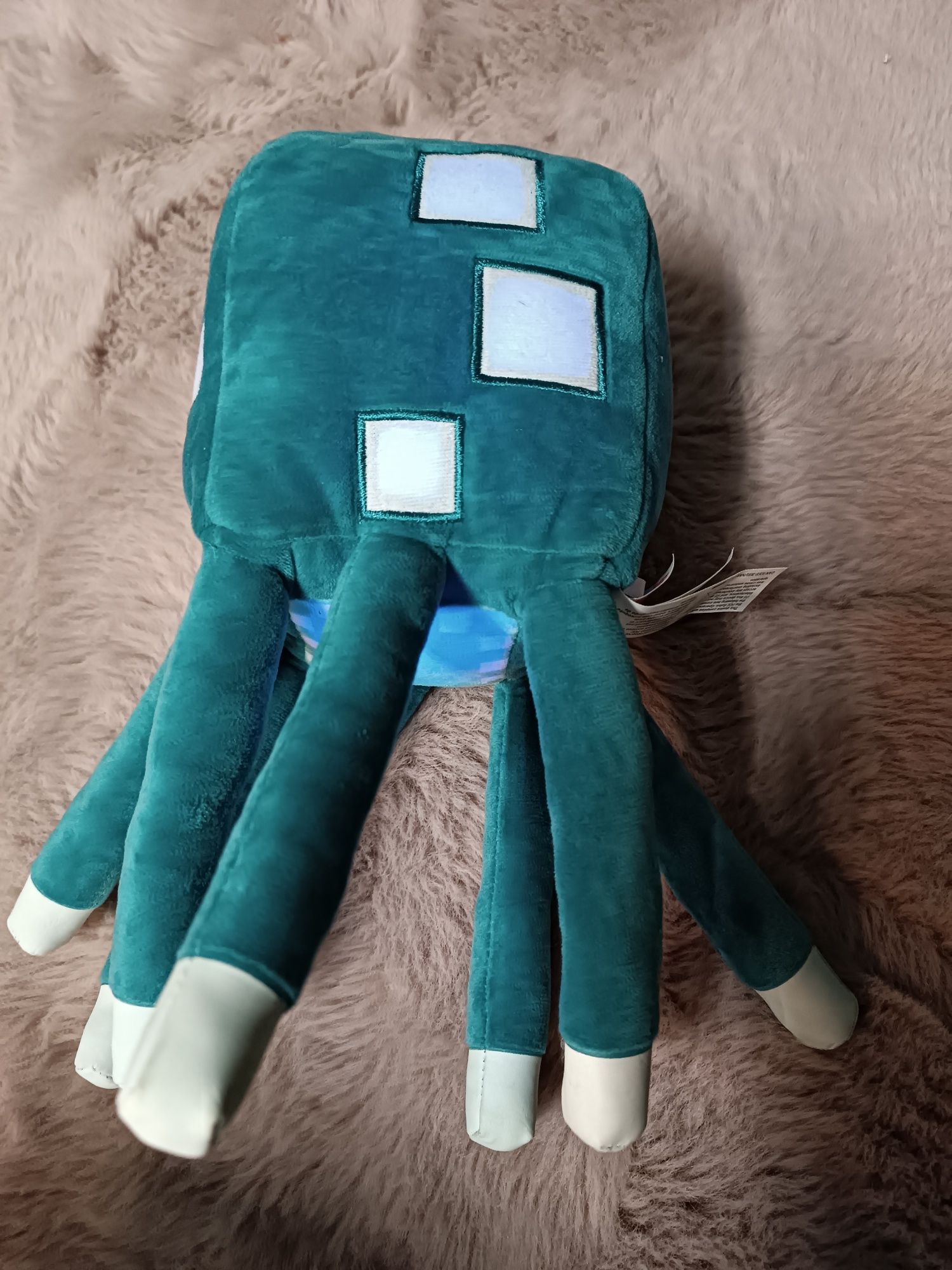 Mattel Minecraft Squid Ośmiornica Kałamarnica świecąca z dźwiękiem