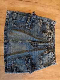 Spódniczka jeans 152