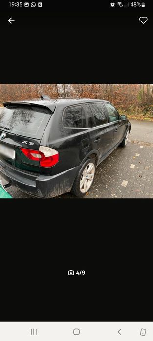BMW X3 uszkodzona skrzynia biegów 3.0d