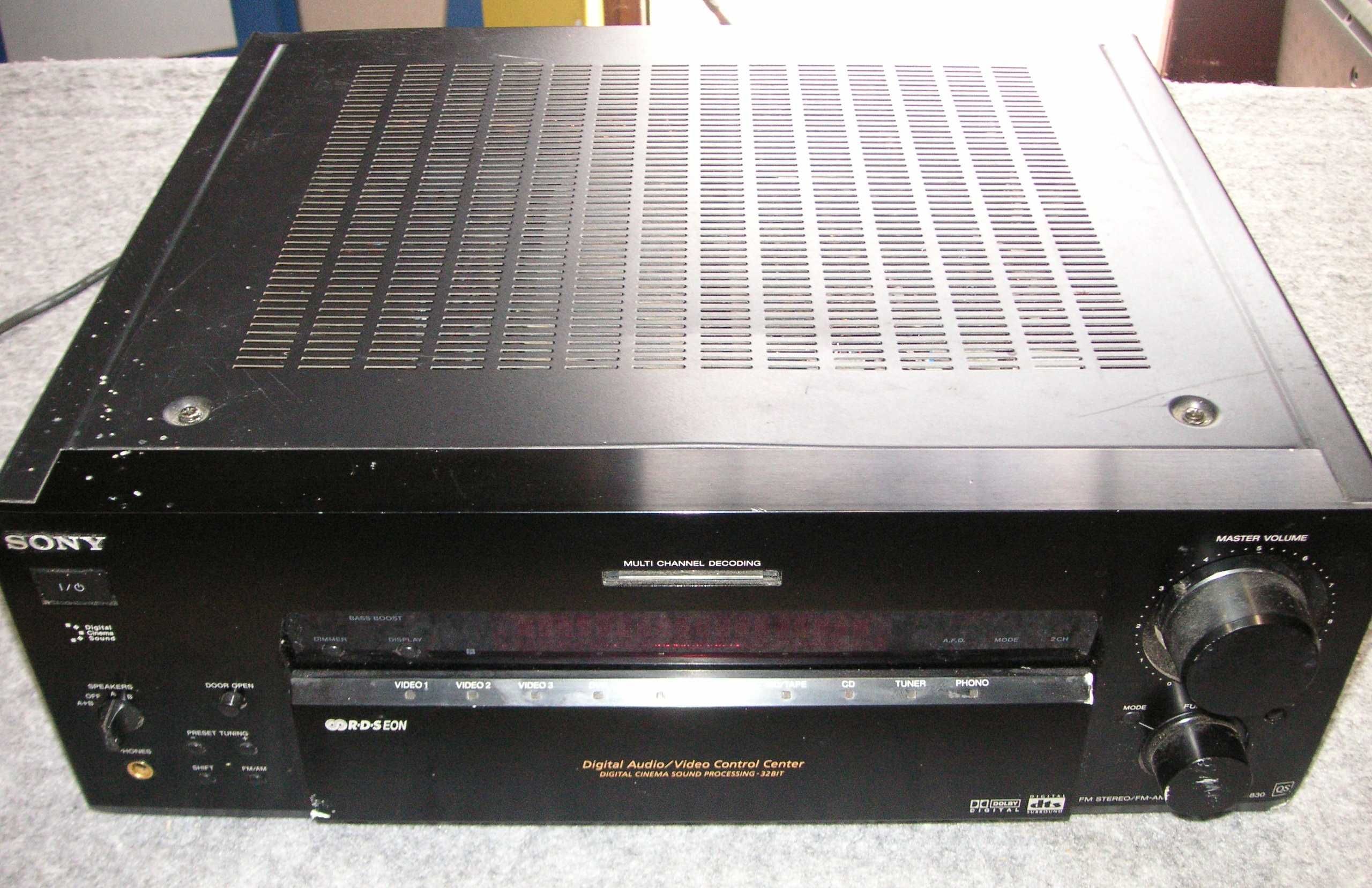 wzmacniacz, amplituner, SONY STR-DB830 USZKODZONY