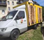 Mercedes Sprinter food truck kebab z wyposażeniem