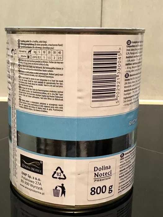 Dolina Noteci 12 x 800 g JAGNIĘCINA