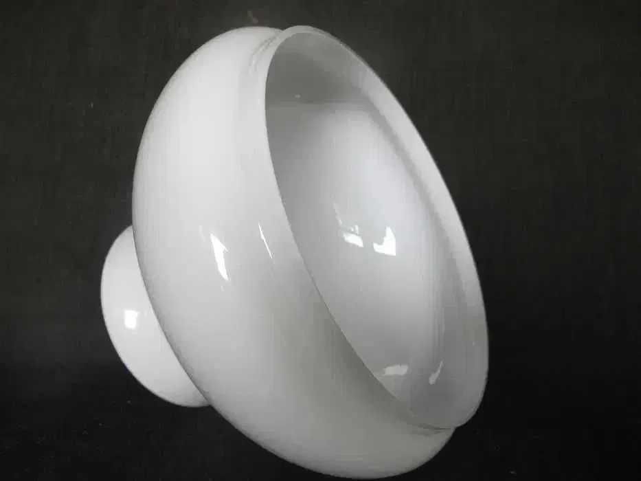Duży Szklany Klosz do lampy naftowej_ALADYN_montaż 172 mm