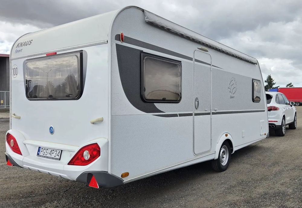 KNAUS Sport 500 FE  Klimatyzacja.Markiza - przedsionek.Łóżko francuskie. 1700DMC