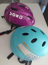 Kask rowerowy - dwie sztuki