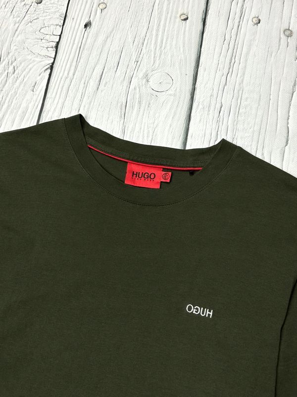 Hugo Boss Derol212 Koszulka z Długim Rękawem Longsleeve Męska Logo r S